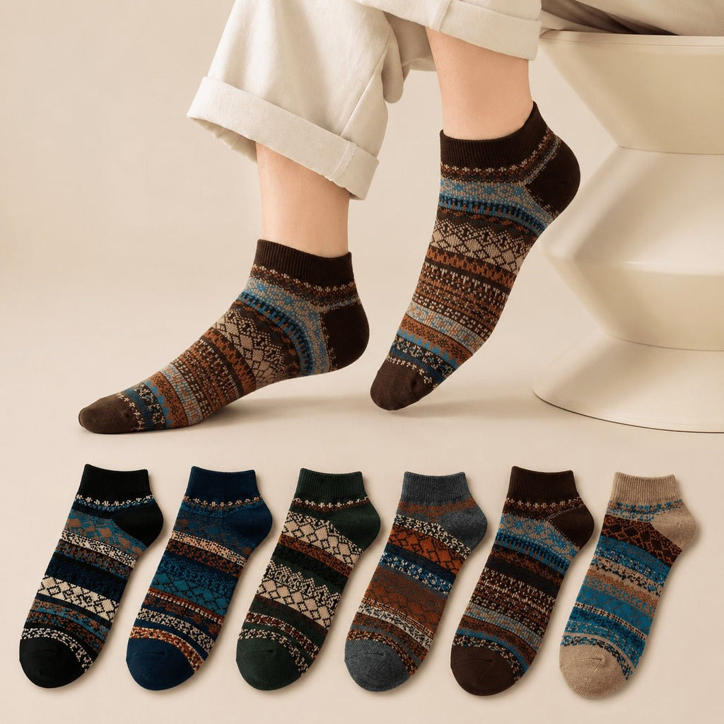 Sleen Edition Vinatge Style New Soft All Season Socks