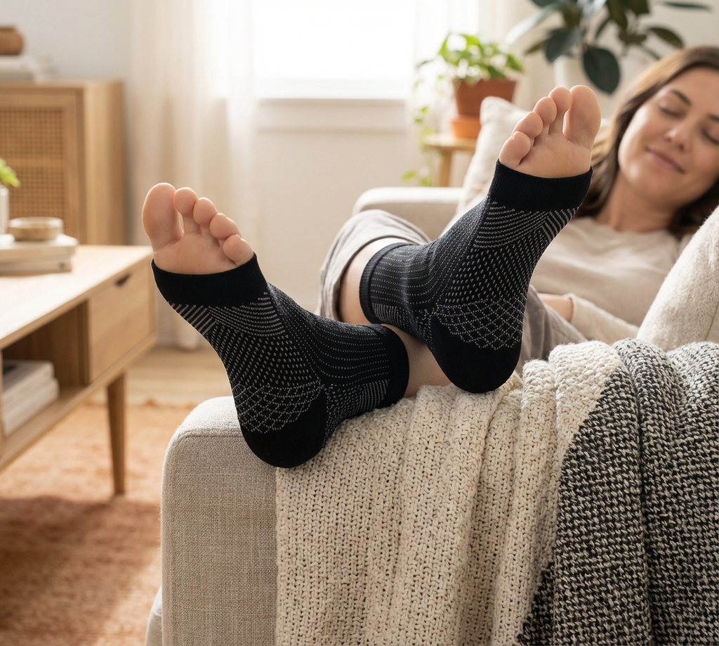 Premium Anti-Fatigue Bamboo Socks