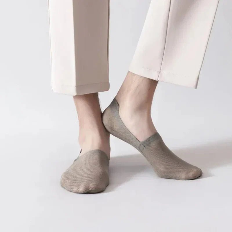 Premium Breathable Reinforced No-Show Socks