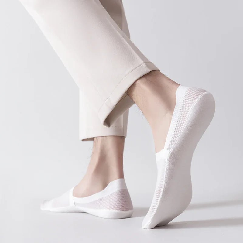 Premium Breathable Reinforced No-Show Socks