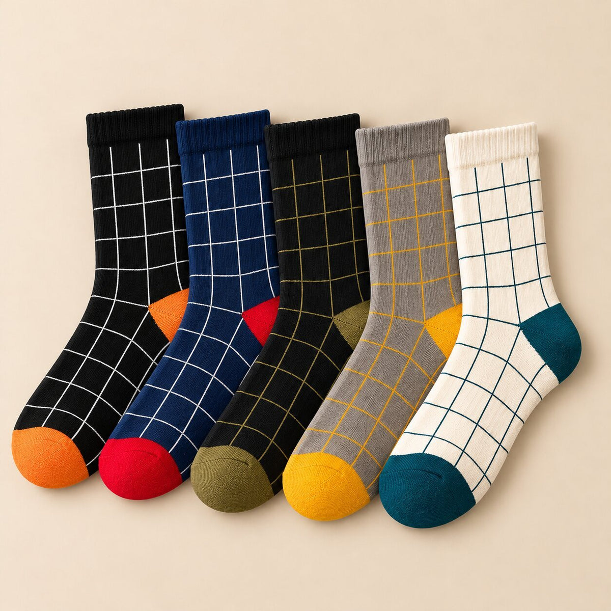 Premium Limited Edition Vintage Style Formal Design Long Socks