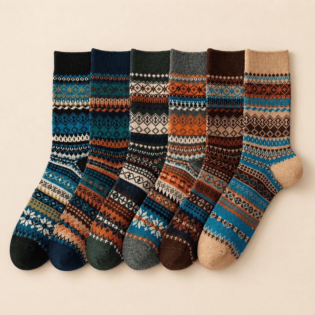 Sleen Edition Vinatge Style New Soft Long Socks
