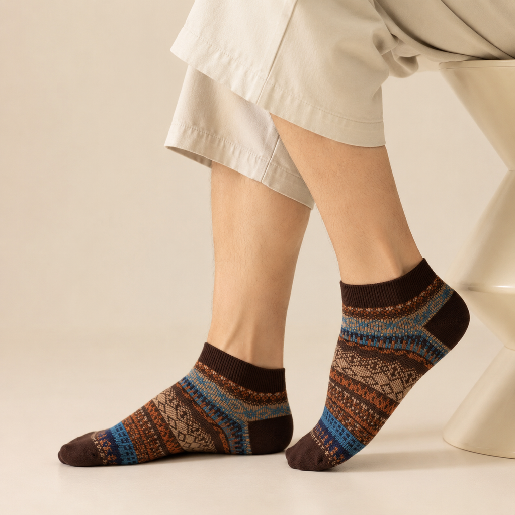 Sleen Edition Vinatge Style New Soft All Season Socks