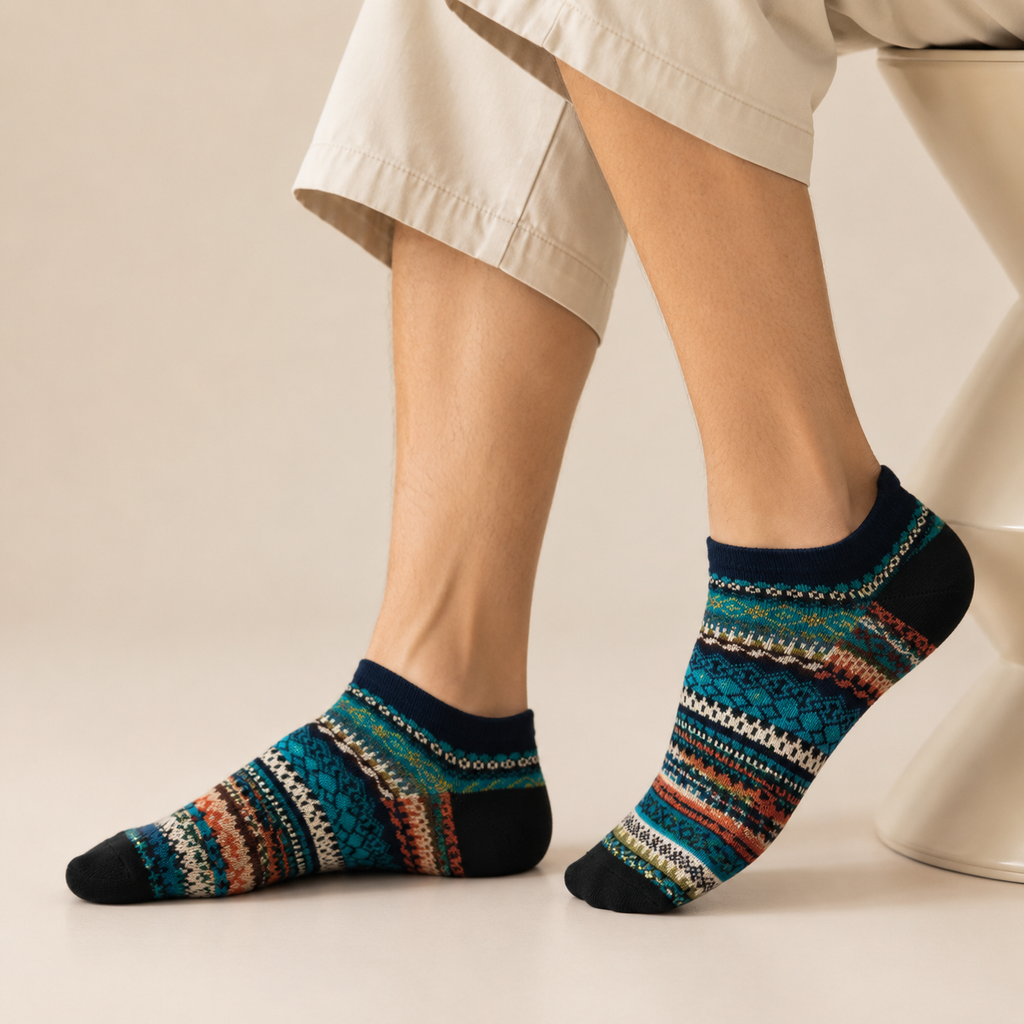 Sleen Edition Vinatge Style New Soft All Season Socks