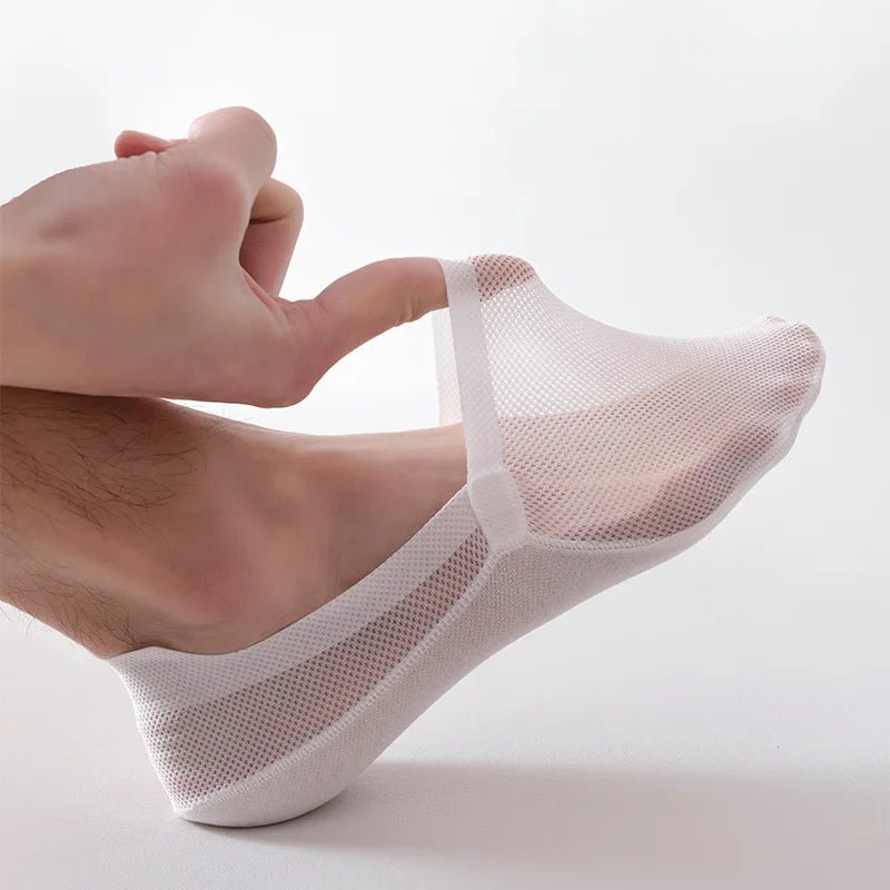 Premium Breathable Reinforced No-Show Socks