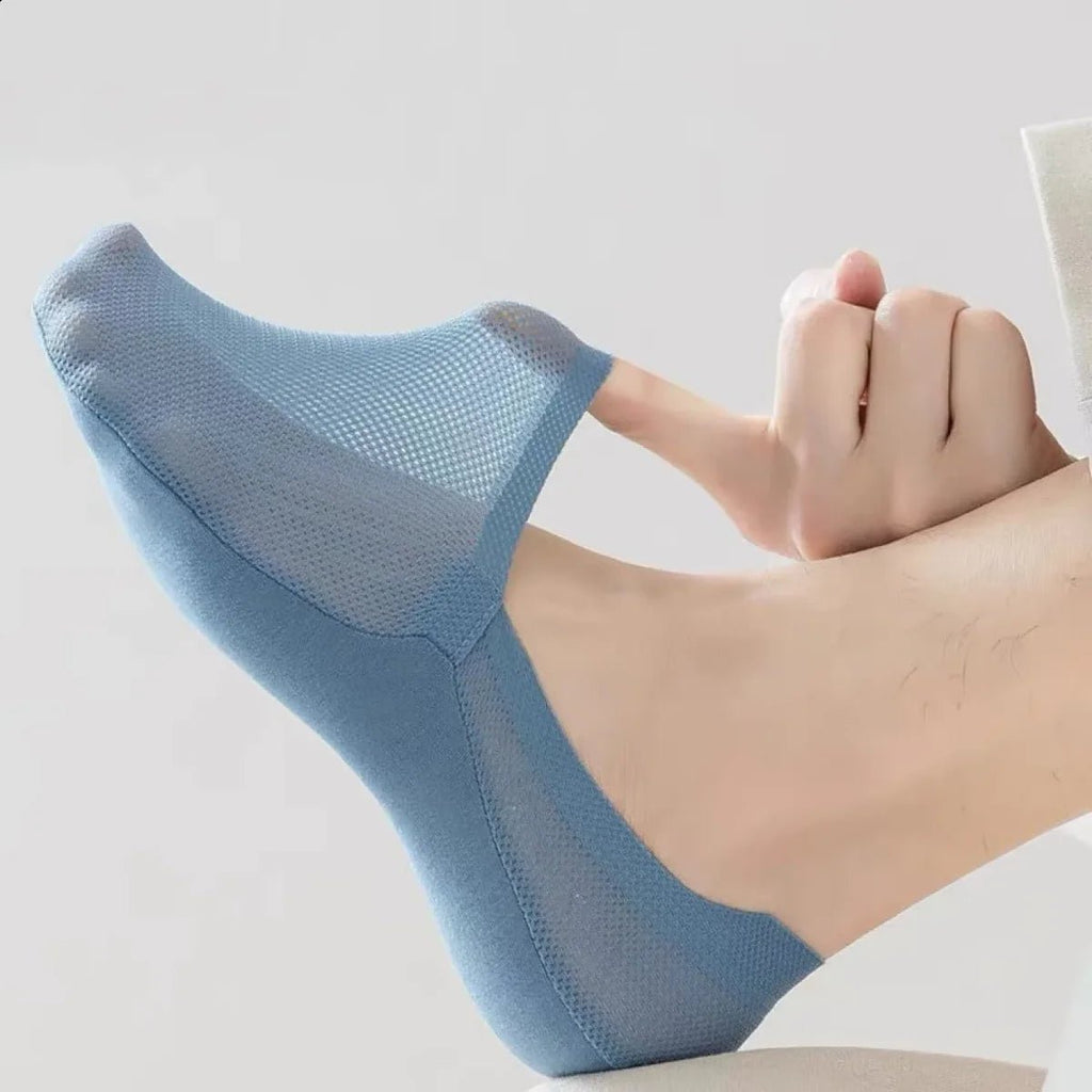 Premium Breathable Reinforced No-Show Socks
