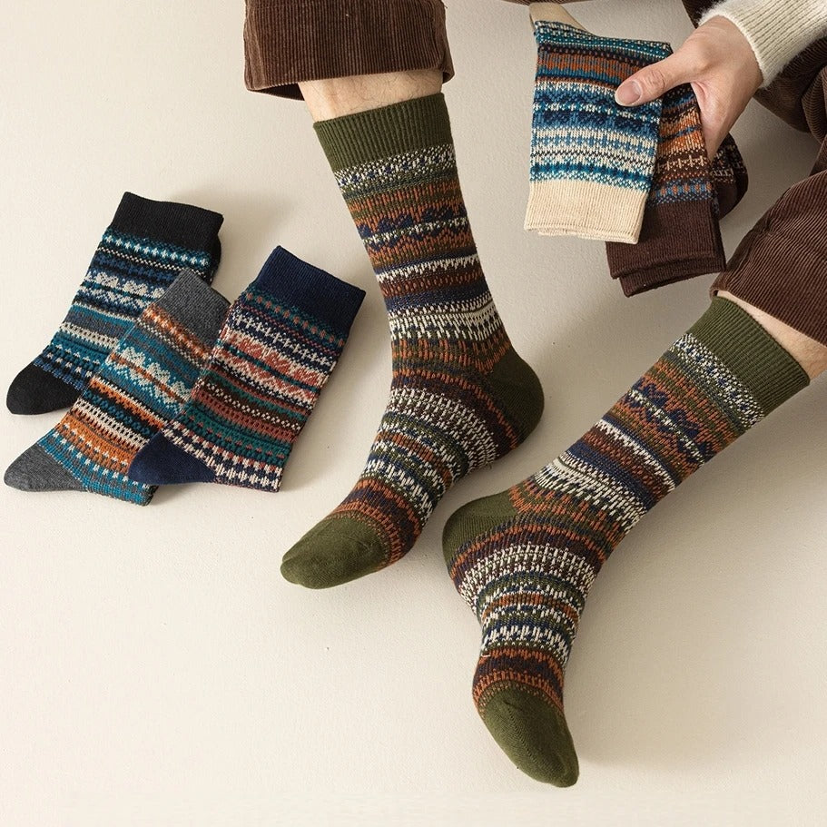 Sleen Limited Edition Vintage Style New Soft Winter Socks