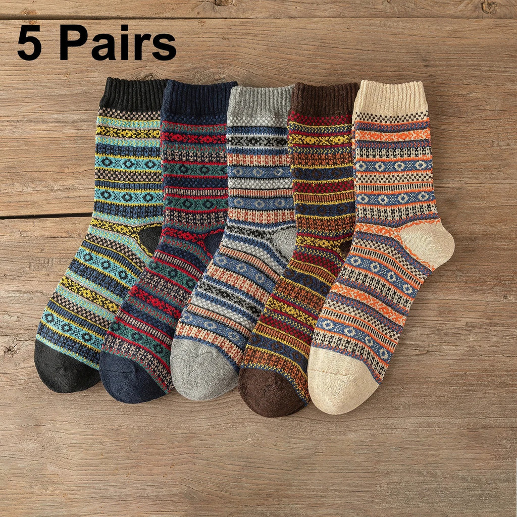 Cady Edition Vintage Style Classic New Soft Winter Socks