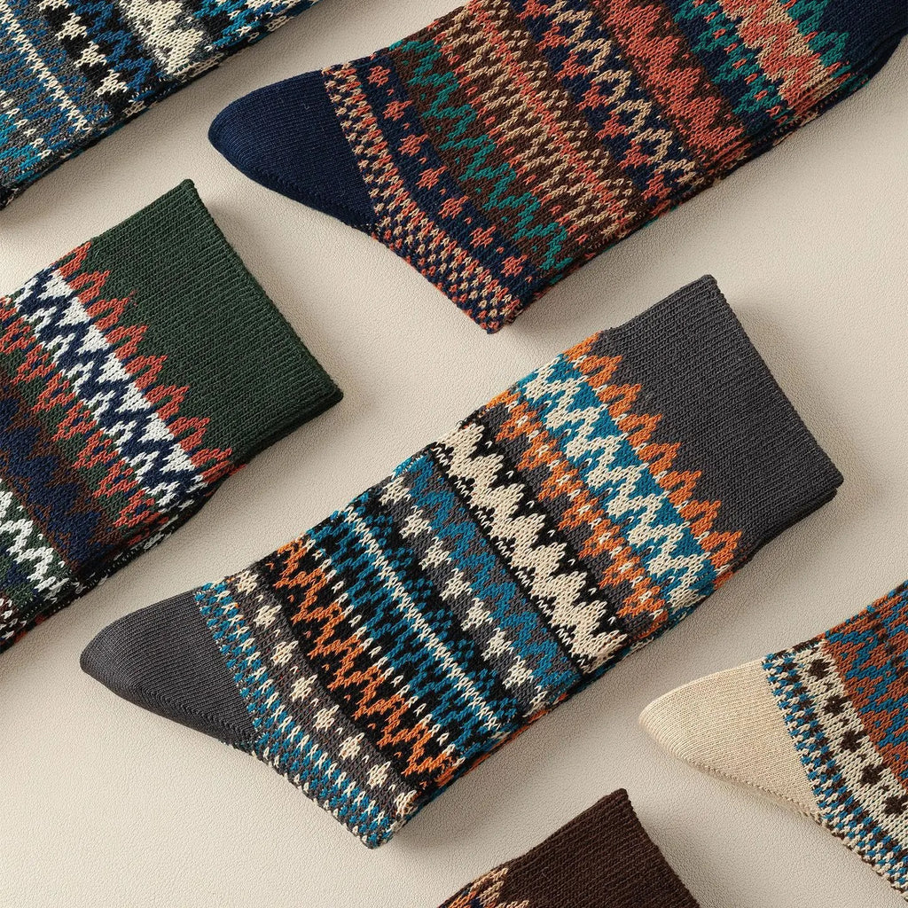 Sleen New Edition Vinatge Style New Soft Winter Socks