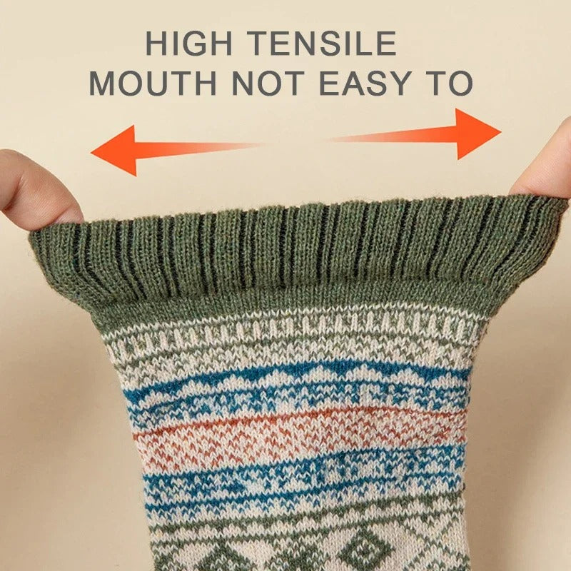 Cady New Vintage Style New Soft Winter Socks