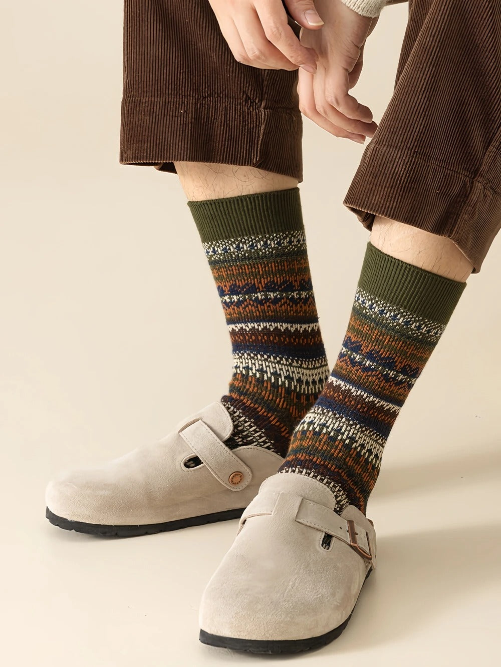 Sleen Limited Edition Vintage Style New Soft Winter Socks