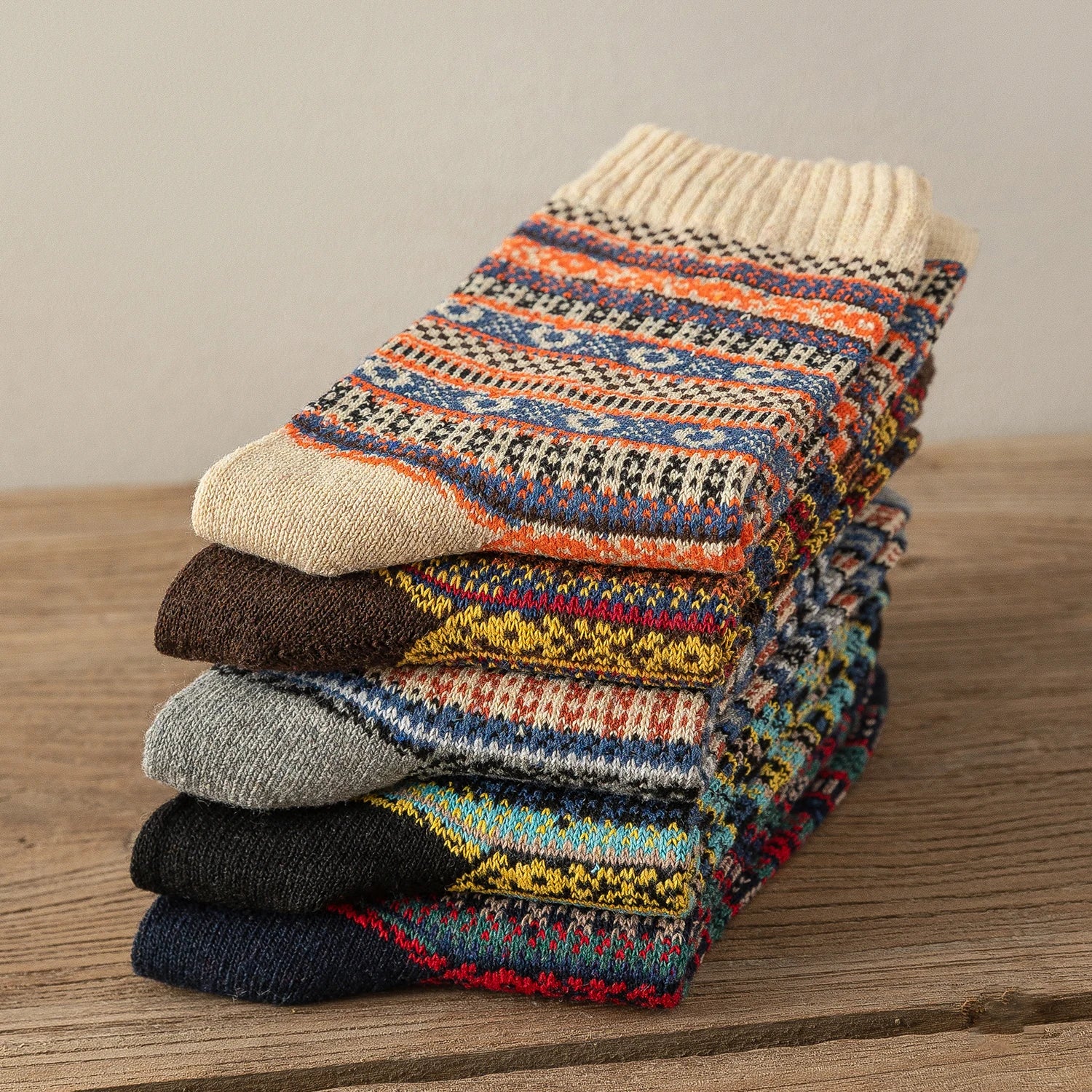 Cady Edition Vintage Style Classic New Soft Winter Socks