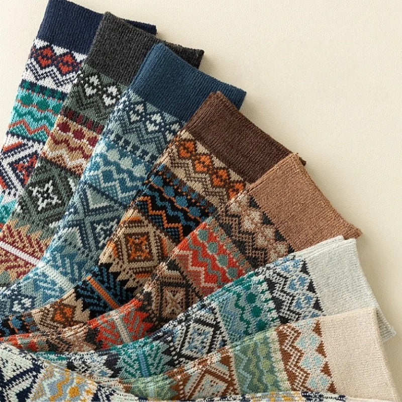 Cady Limited Edition Vintage Style New Soft Winter Socks