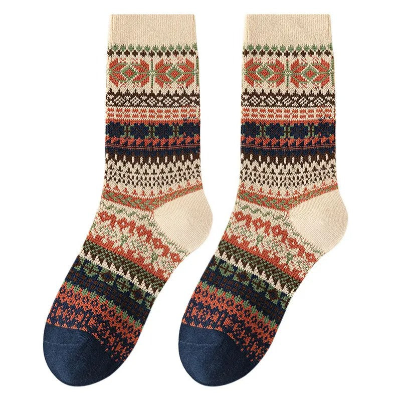Sleen Edition New Vinatge Style New Soft Winter Socks