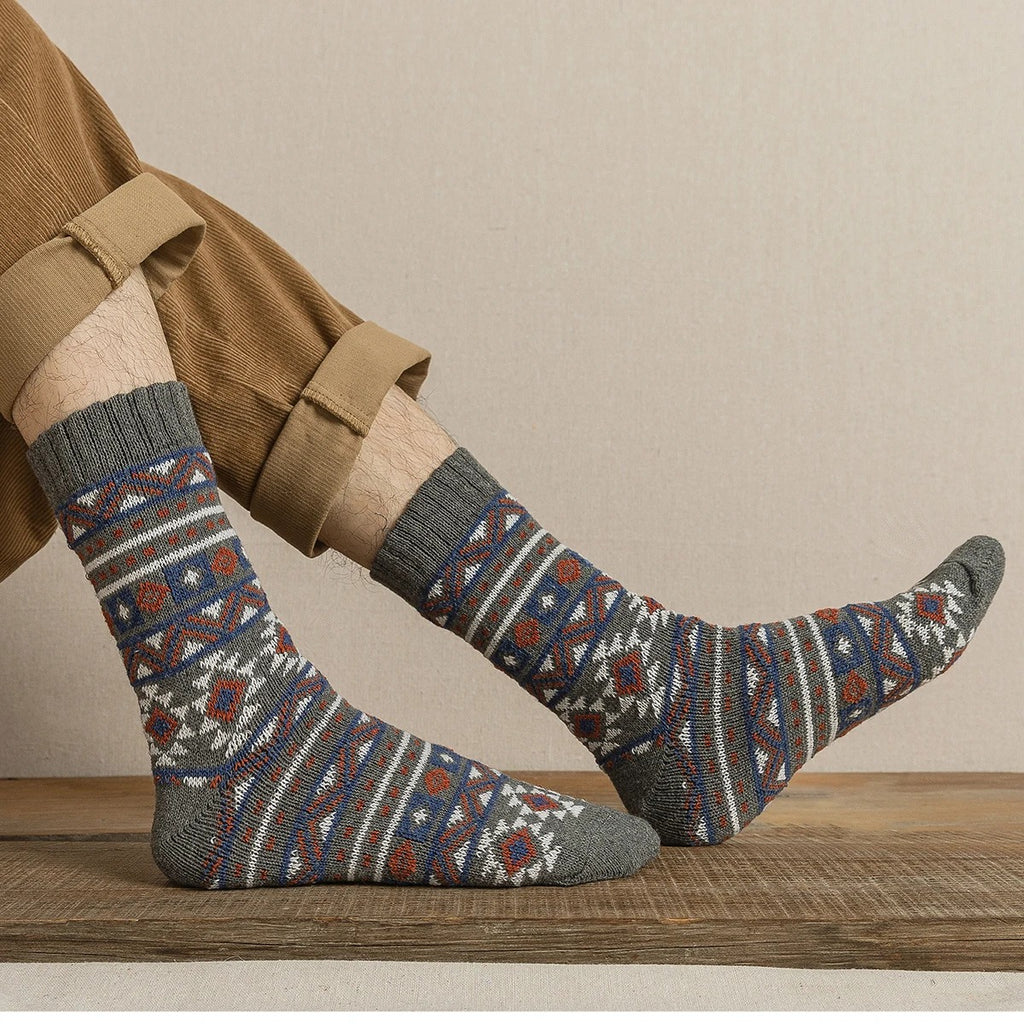 Sleen Vinatge Style New Soft Winter Socks