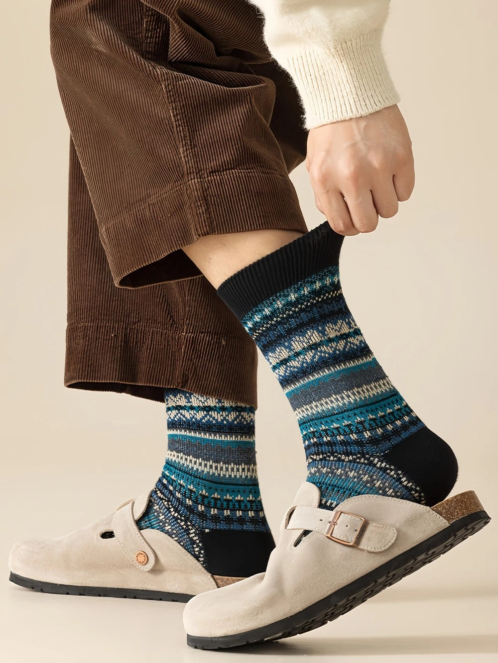 Sleen Limited Edition Vintage Style New Soft Winter Socks