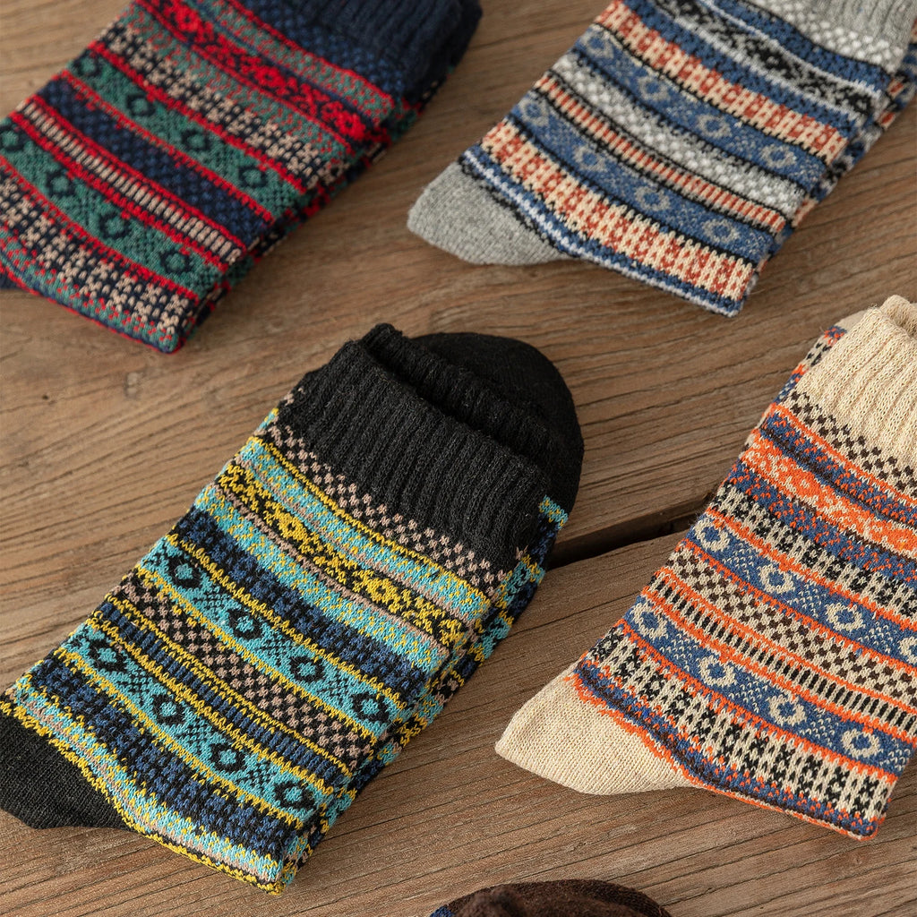 Cady Edition Vintage Style Classic New Soft Winter Socks