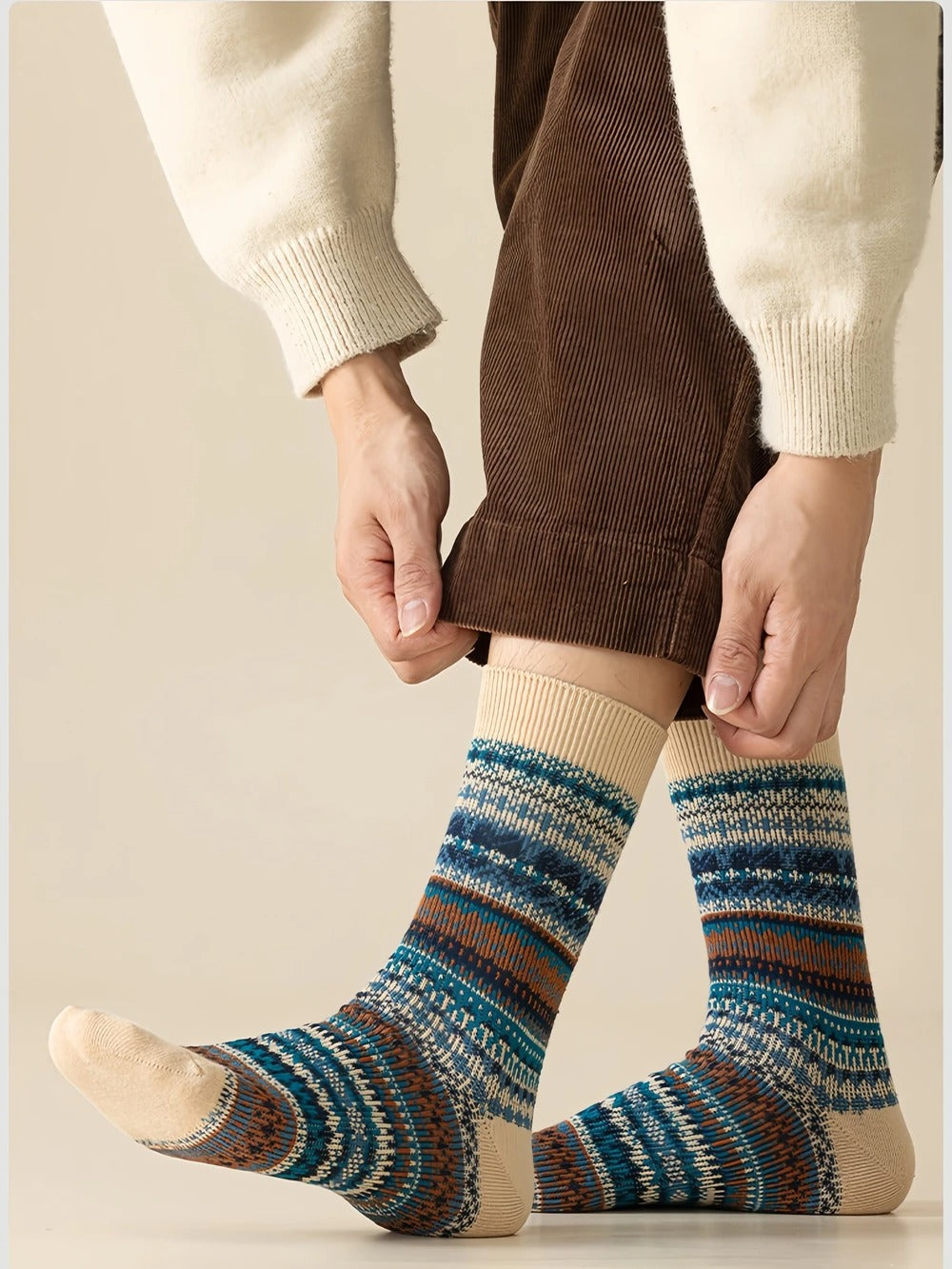 Sleen Limited Edition Vintage Style New Soft Winter Socks