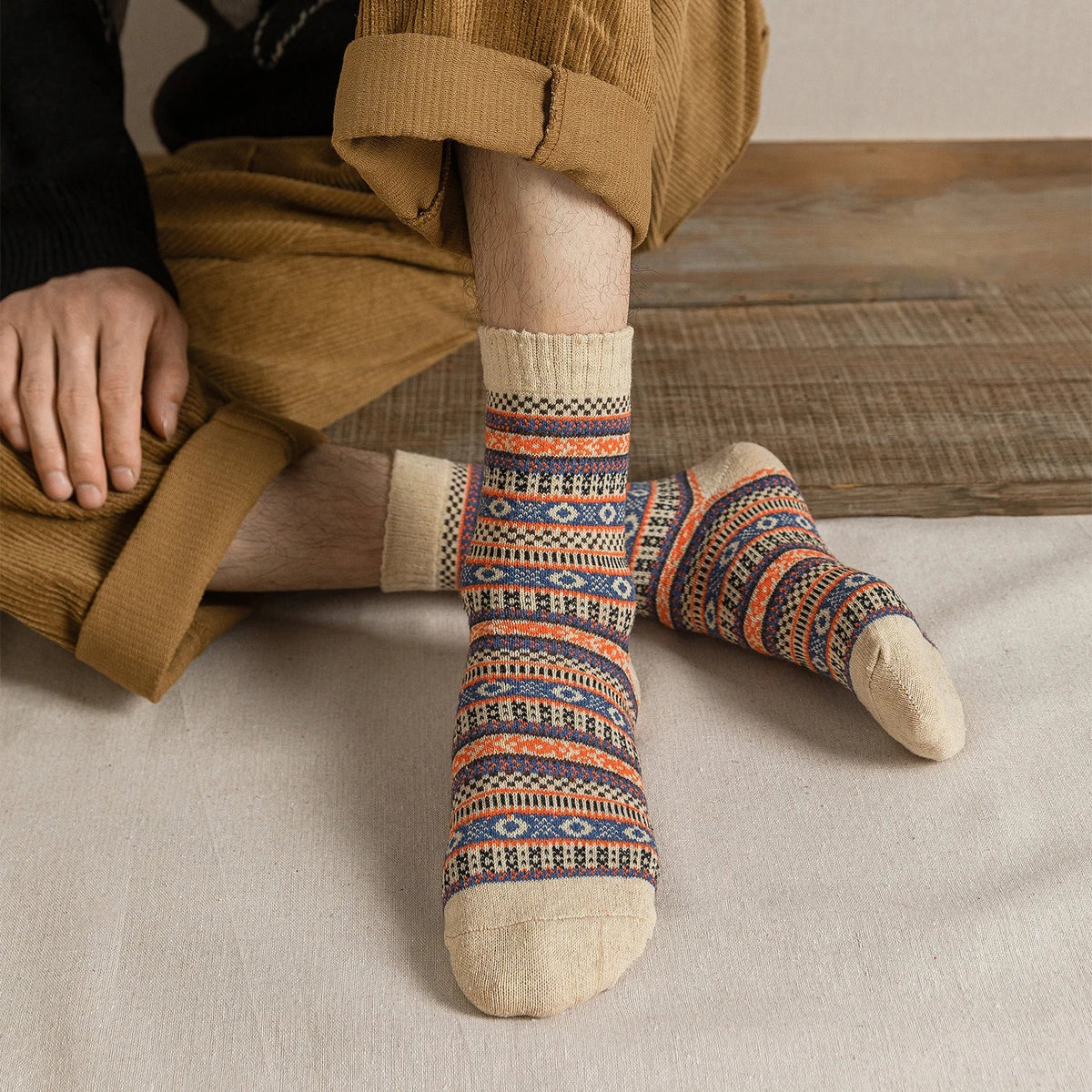 Kira Edition Vintage Style Classic New Soft Long Socks