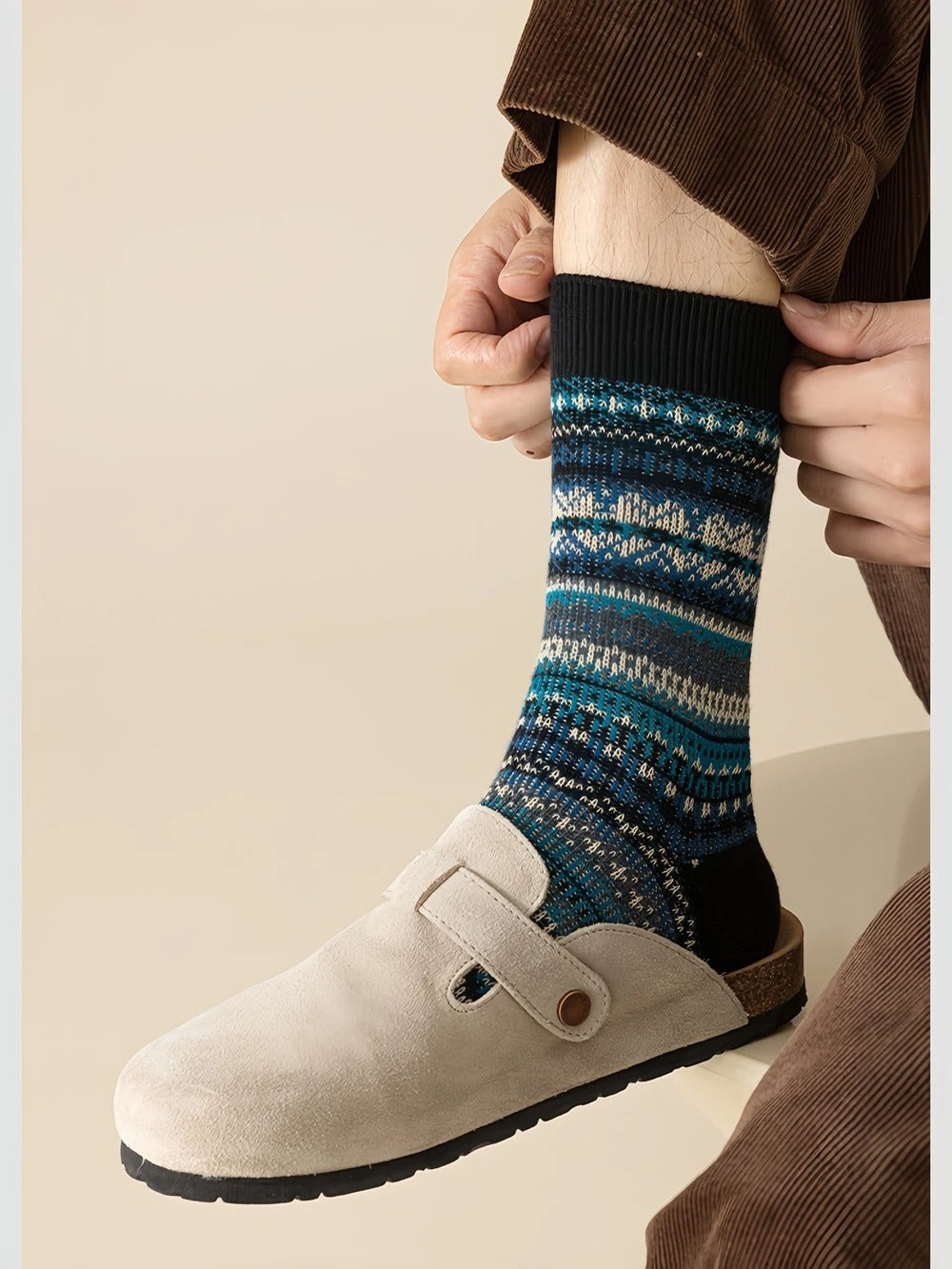Sleen Limited Edition Vintage Style New Soft Winter Socks