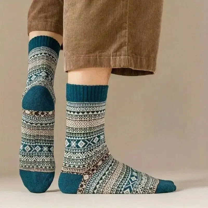 Cady New Vintage Style New Soft Winter Socks