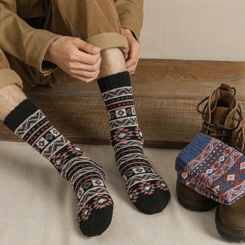 Sleen Vinatge Style New Soft Winter Socks
