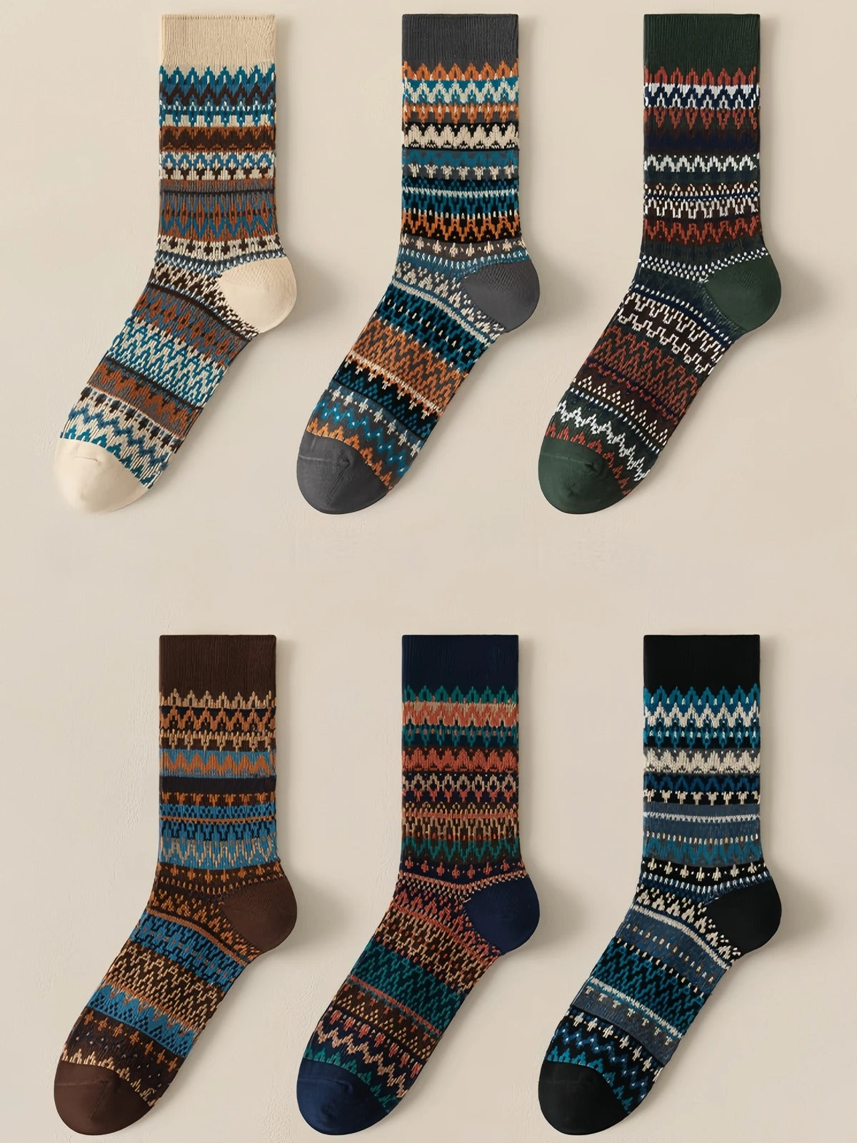 Sleen New Edition Vinatge Style New Soft Winter Socks