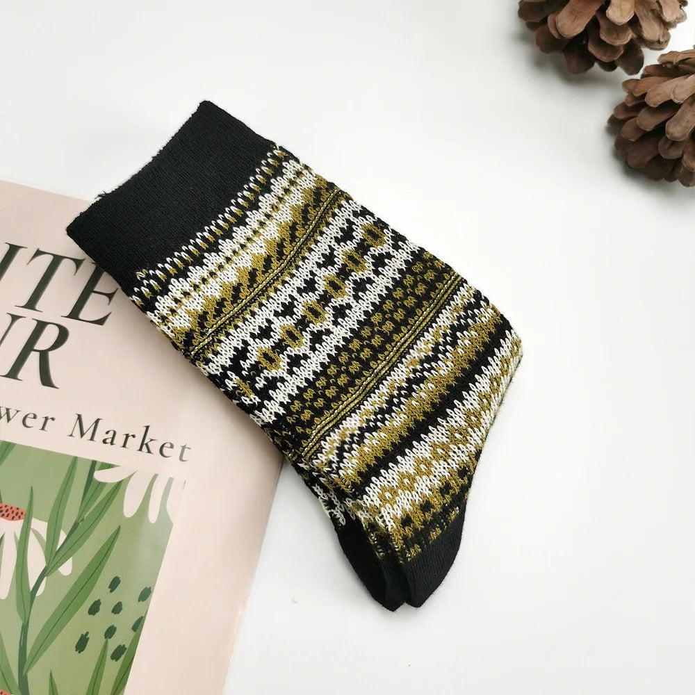 Smiley Edition Vintage Style New Soft Winter Socks