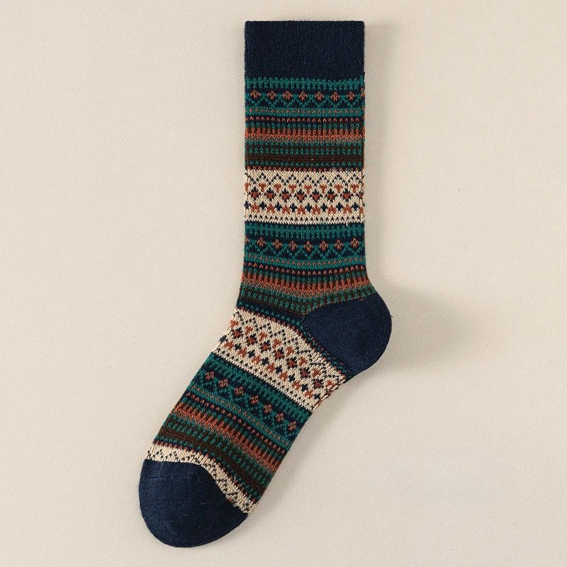 Cady New Edition Vintage Style Classic Soft Winter Socks