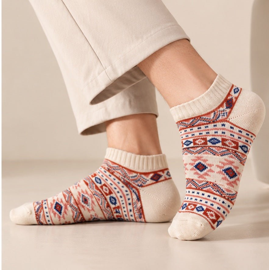 Nordic Ivory Rust Edition socks