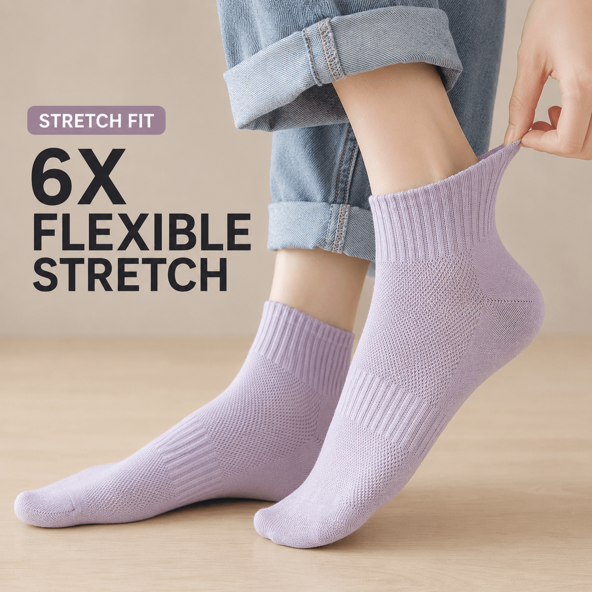 ALL Bamboo Vintage Style New Soft All Season Socks